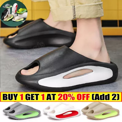 Buy Women Men Ultra Soft Outdoor Sandals Slippers Extra Cloud Shoes Anti Slip SLIDES • 10.49£