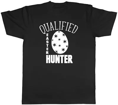 Buy Qualified Easter Egg Hunter Mens Womens Ladies T-Shirt • 8.99£