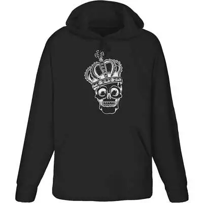 Buy 'Skull Wearing A Crown' Adult Hoodie / Hooded Sweater (HO012596) • 24.99£