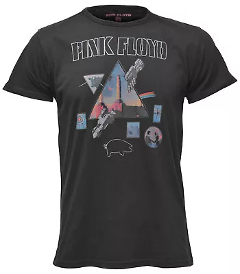 Buy Pink Floyd T Shirt Album Montage Official Vintage Style New DSOTM Animals WYWH • 14.95£