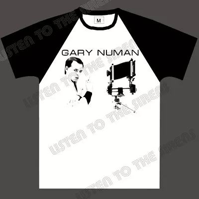 Buy Gary Numan (Tubeway Army) - Photograph Quality Cotton Raglan T-Shirt - Brand NEW • 16£