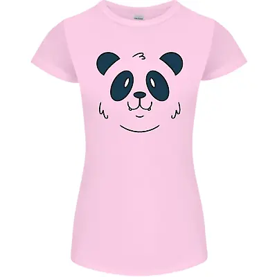 Buy A Cute Panda Bear Face Womens Petite Cut T-Shirt • 9.99£