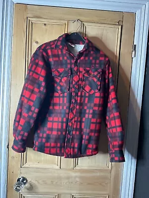 Buy Lee Cooper Thick Lined Red And Black Checked Jacket Vgc Size Xs • 15£