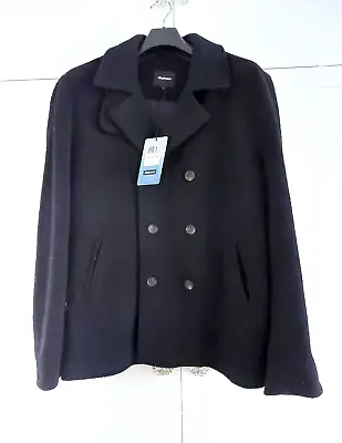 Buy Rohan Men's Cold Harbour Coat Wool Blend Jacket Large Black BNWT • 69.50£