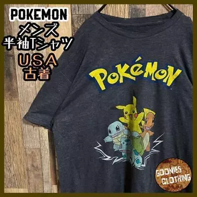 Buy Pokemon Pikachu Squirtle Charmander Bulbasaur T-Shirt First Generation Used Clot • 97.49£