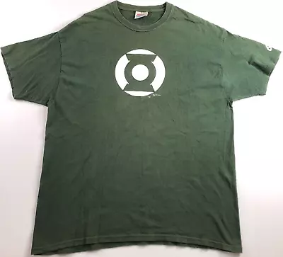 Buy The Green Lantern T-Shirt - Size XL Extra Large - Green Cotton - 2009 DC - VGC • 15.77£