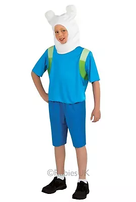 Buy Rubie's Adventure Time Finn The Human Child Costume Fancy Dress Various Sizes • 8.99£
