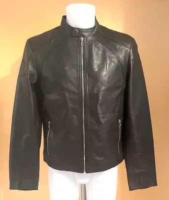 Buy Tomahawk Leather Jacket Mens Size XL VINTAGE RARE IJM 4525 - Brown Sheep Leather • 110£