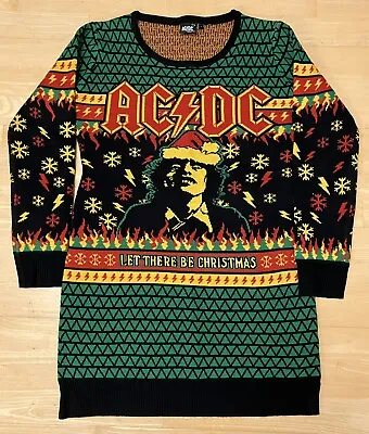 Buy Large 40  Inch Chest AC/DC Christmas Dress / Sweater Jumper Xmas By EMP AC-DC • 49.99£