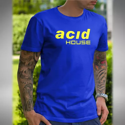 Buy Acid House T-Shirt Old Skool Retro Rave Dance Music Lover Small To 5XL • 10.49£