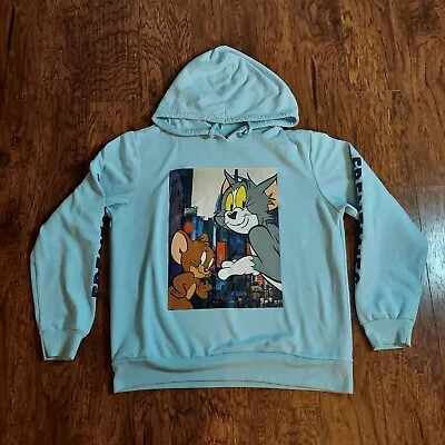 Buy Tom And Jerry YOUTH XL (15-17) Long Sleeve Frenemies Hoodie • 10.46£