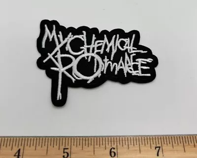 Buy MY CHEMICAL ROMANCE Band Embroidered Iron On Patch..2.”x 3”.,BRAND NEW • 3.86£