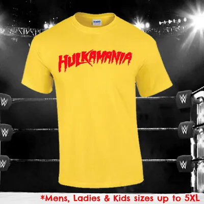 Buy Hulkamania Fan T-shirt Unofficial Mens Ladies Kids Wrestling • 10.95£
