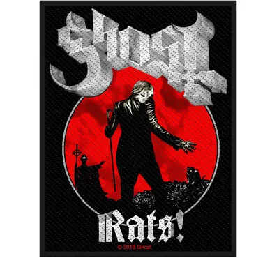 Buy Ghost Rats Sew On Woven Patch Official Authentic Metal Rock Band Merch  • 5.69£
