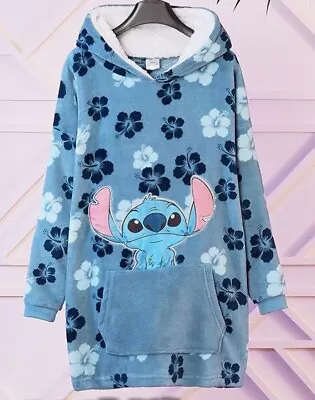Buy Disney Stitch Oversized Hooded Poncho For Kids • 18£