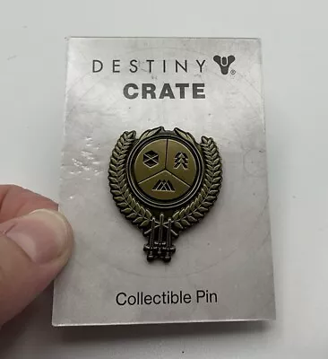 Buy Destiny Crate EARTH Collectible Pin Guardian Crest Loot 2020 Exclusive Merch NEW • 46.37£