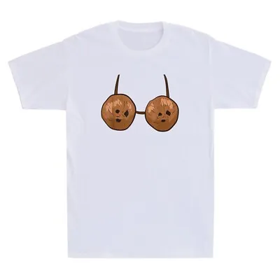 Buy Coconut Summer Coconuts Bra Funny Graphic Gift Humor Men's Short Sleeve T-Shirt • 11.99£