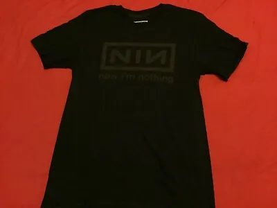 Buy ** Nine Inch Nails Now I’m Nothing NIN Logo Official Licensed T-shirt ** • 16£