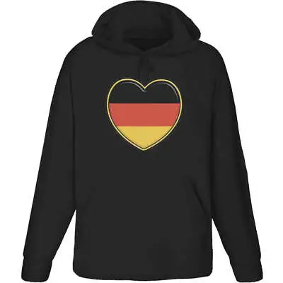 Buy 'Germany Flag Heart' Adult Hoodie / Hooded Sweater (HO039624) • 24.99£