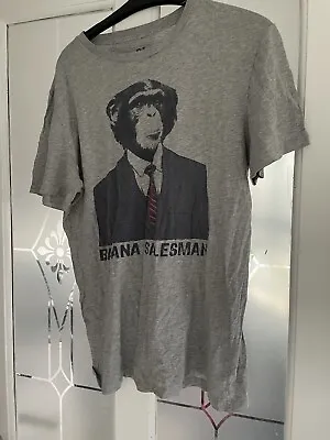 Buy 21 Man Grey Money Banana Seller Vintage Inspired T-shirt Size M Fun • 3£