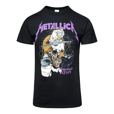 Buy Official Metallica Damage Hammer T Shirt (Black) • 19.99£
