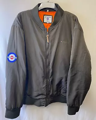 Buy Mens Lambretta Jacket Carnaby Clothing Khaki Padded Quilted Size 3XL • 19.62£