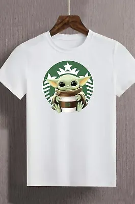 Buy BABY YODA Tshirt Grogu T-shirt Mens Womens Star Wars Baby Yoda Gift Various Size • 11.99£
