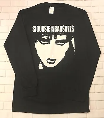 Buy Siouxsie And The Banshees Black Long Sleeve T-shirt • 15.99£
