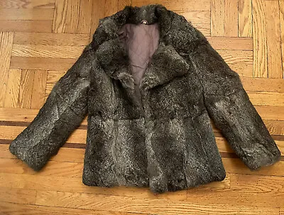 Buy Vintage Rabbit Fur Jacket / Coat Women Size 6 • 7.92£