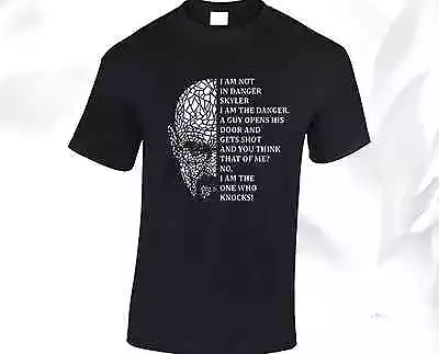 Buy I Am The One Who Knocks Mens T Shirt Breaking Bad Walter White Heisenberg • 7.99£