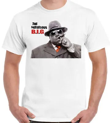 Buy Biggie Smalls T-Shirt The Notorious Big Mens Hip Hop Legend Design 5 • 10.95£