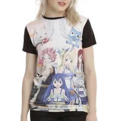 Buy Fairy Tail Guild Girls T-Shirt Size-Small • 1.57£