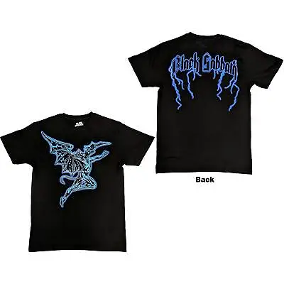 Buy Black Sabbath -  Official Unisex T- Shirt - Lightning Henry  - Black Cotton • 17.99£