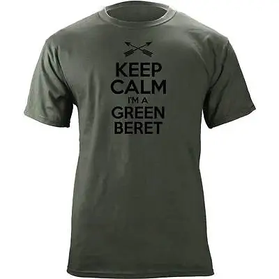 Buy Classic Keep Calm I'm A Green Beret T-Shirt • 19.84£