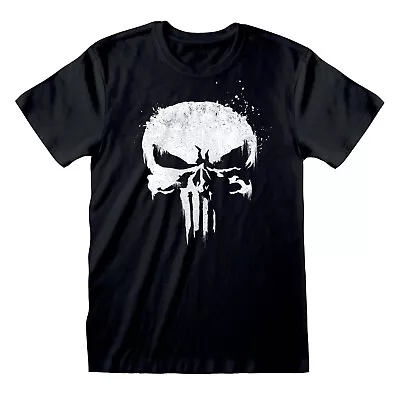 Buy Marvel Punisher TV - Logo Unisex Black T-Shirt Ex Ex Large - XXL - U - K777z • 14.48£