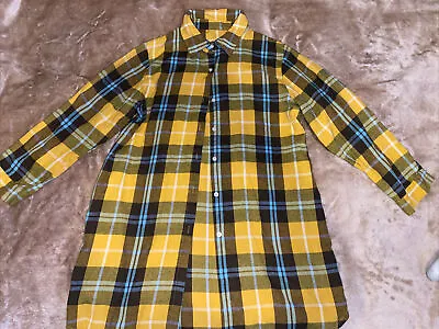 Buy Women’s Checkered Long Shirt Jacket • 18£
