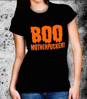 Buy Boo Mother F***rs Halloween T Shirt Funny Perfect Gift • 12.99£