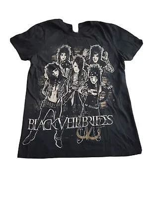 Buy Officially Licensed Vintage Black Veil Brides 2011 T-shirt Small Petit  • 15£