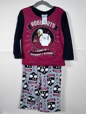Buy Kids Harry Potter Hogwarts Pajamas 4T NWT Fleece • 11.05£