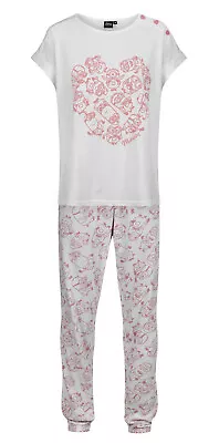 Buy Ladies Character Pyjamas Womens Pj Set Night Sleep Wear Ex Store 6-20 New • 9.99£