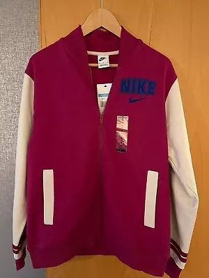Buy Mens Nike Varsity Pink Jacket Size Medium • 39.99£