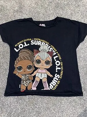 Buy Lol Dolls T-shirt Black 9-10 Years • 4.50£
