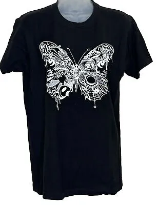 Buy Stone Temple Pilots Shirt Size Medium 2018 Tour Shirt Black Butterfly • 21.51£