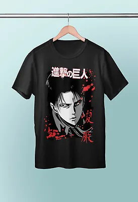 Buy Attack On Titan Anime Men/Unisex Fit T-shirt - Lots Of Designs - Black -S To 5XL • 15.99£