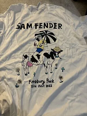 Buy Sam Fender T Shirt Size XL Finsbury Park 2022 Very Rare • 40£
