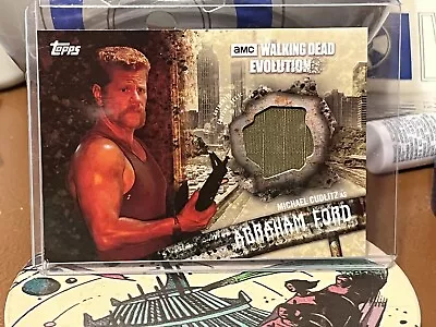 Buy Topps Walking Dead Relic Card Abraham Clothing Swatch Mint Condition New /50 • 18.89£
