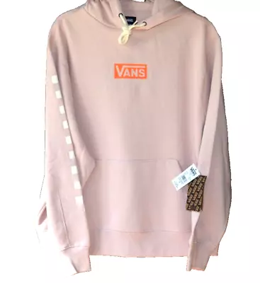 Buy VANS Versa Women's Pink Blush Hooded Hoodie Pullover Sweatshirt SZ M NWT $75.00 • 42.58£