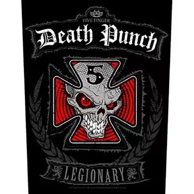 Buy FIVE FINGER DEATH PUNCH BACK PATCH: LEGIONARY :5FDP Official Licenced Merch Gift • 8.95£