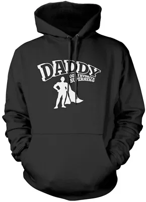 Buy Daddy The Worlds Greatest Superhero Hoodie For Fathers Day Christmas Gift Dad • 24.99£