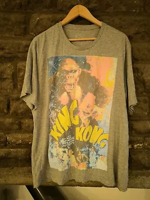 Buy Mens Print T-Shirt - F&F (King Kong) - XL Cotton Mix • 3.99£